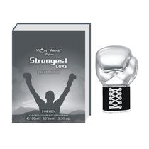 Kit 06 unidades de mont'anne strongest luxe masculino eau de parfum 100ml + 01 vidro 100ml strongest