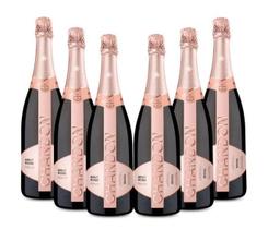 Kit 06 Unidades Espumante Chandon Brut Rosé 750ml Kit 06 Unidades Espumante Chandon Brut Rosé 750ml