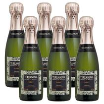 Kit 06 Unidades Mini Espumante Miolo Terranova Brut 187ml