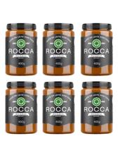 Kit 06 Uniddes Doce De Leite Rocca Tradicional C/café Pote 400g Kit 06 Uniddes Doce De Leite Rocca Tradicional C/café Pote 400g