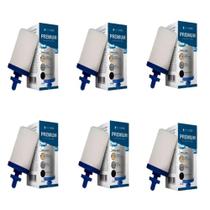 Kit 06 Velas Para Filtro Barro Alcalina Premium Tripla Ação - Oasis