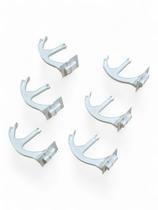 Kit 06pç Suporte do Direcionador de Ar Piso Teto SPRINGER space 17701057 Kit 06pç Suporte do Direcionador de Ar Piso Teto SPRINGER space 17701057