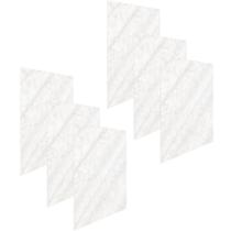 Kit 06un De Revestimento Para Parede Maleável E Matéria Prima Feita Em Pet Cor Branco Paraná Cia Laser Kit 06un De Revestimento Para Parede Maleável E Matéria Prima Feita Em Pet Cor Branco Paraná Cia Laser