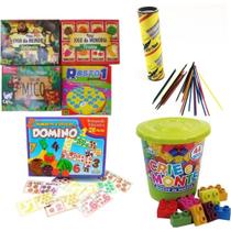 Kit 07 Brinquedos - Diversão Gatantida Pra Criançada Kit 07 Brinquedos - Diversão Gatantida Pra Criançada