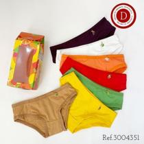 kit 07 Calcinhas Tropical Infantil - Diamantes Lingerie