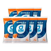 Kit 07 elevador de ph+ barrilha 2kg cada Kit 07 elevador de ph+ barrilha 2kg cada