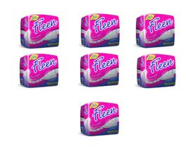 Kit 07 pacotes absorventes fleen com abas - 8 und Kit 07 pacotes absorventes fleen com abas - 8 und