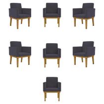 Kit 07 Poltronas Decorativa Reforçada Oferta - Balaqui Decor