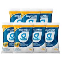 Kit 07 sulfato de aluminio para piscina 2kg cada