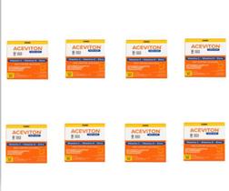 Kit 08 Aceviton Tripla Ação Vitamina C+D+Zinco 30cpr Cimed