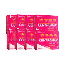 Kit 08 Centromax Mulher Ecofitus Colágeno 60 Cápsulas Kit 08 Centromax Mulher Ecofitus Colágeno 60 Cápsulas