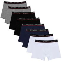 Kit 08 Cuecas Masculinas Boxer Cotton Basic Huxter
