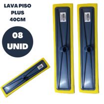 Kit 08 Esfregão Limpa Azulejo GRANDE 40cm Piso Abrasivo Limpeza Pesada