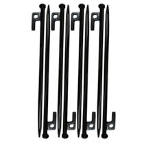 Kit 08 Estacas Prego Espeque Fixação Pesada 30CM Espessa 9mm Kit 08 Estacas Prego Espeque Fixação Pesada 30CM Espessa 9mm
