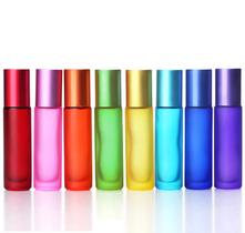 Kit 08 Frascos Roll On Coloridos 10 Ml