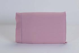 Kit 08 Fronhas 70x50cm Percal 100% Algodão 180 Fios Ponto Palito Rosé