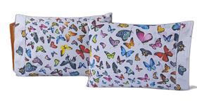 Kit 08 Fronhas Avulsas 80X60Cm Percal 100% Algodão 180 Fios