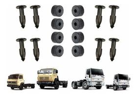 Kit 08 Grampo Bucha Grade Frontal Presilha Ford Vw Cargo E Kit 08 Grampo Bucha Grade Frontal Presilha Ford Vw Cargo E