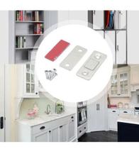 Kit 08 Imã Fecho Magnético Trava P/ Porta Armário Kit 08 Imã Fecho Magnético Trava P/ Porta Armário