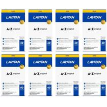 Kit 08 Lavitan Multivitamínico A-Z Original 60 Comp - Cimed