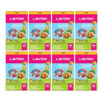 Kit 08 Lavitan Vitamina Kids Mast TuttiFrutti 60Comp - Cimed