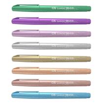 Kit 08 Marca-textos CIS Lumini Metallic Avulsos Kit 08 Marca-textos CIS Lumini Metallic Avulsos