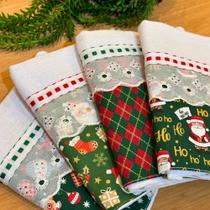 Kit 08 Pano De Prato Sacaria Premium Estampado 100% Algodão