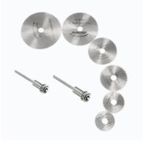 Kit 08 Pçs Disco Serra Circular Madeira Para Micro Retifica