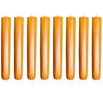 Kit 08 Pés Palito Madeira 25 cm Rosqueável P02 Móveis Poltrona Puff Mesa - Inoviza