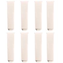 Kit 08 Pés Plásticos Quadrado 13 cm Branco Para Armário M02 Balcão Móveis Cozinha - Inoviza Kit 08 Pés Plásticos Quadrado 13 cm Branco Para Armário M02 Balcão Móveis Cozinha - Inoviza