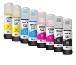 Kit 08 refil tinta original compativel para t544 l3110 l3250 l3150 Kit 08 refil tinta original compativel para t544 l3110 l3250 l3150