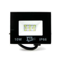 Kit 08 Refletores 10w Holofote Led Smd 6500k Bivolt Ip66 - Megaace