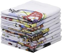 Kit 08 Toalhas Cozinha Pano De Copa Prato Teka Gourmet 300g Kit 08 Toalhas Cozinha Pano De Copa Prato Teka Gourmet 300g