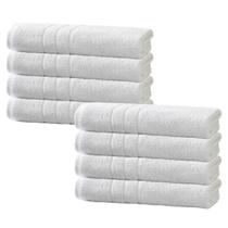 Kit 08 Toalhas De Rosto Hotel Profissional Teka Roma 440G