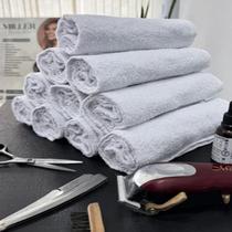 Kit 08 Unidades - Toalha de Rosto KazzaVip Felpuda 100% Algodão Linha Salao Profissional 44cmx75cm Branco Kit 08 Unidades - Toalha de Rosto KazzaVip Felpuda 100% Algodão Linha Salao Profissional 44cmx75cm Branco