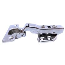 Kit 09 Dobradiça Inox Reta ou Curva Amortecedor Click 35mm