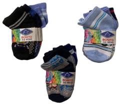 Kit 09 Pares De Meias Infantil Bebê 0 A 2 Anos Cores Sortidas Kit 09 Pares De Meias Infantil Bebê 0 A 2 Anos Cores Sortidas