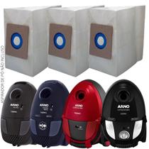 Kit 09 Saco Coletor Aspirador Arno Compacteo / Nitro Descartável