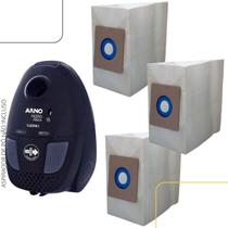 Kit 09 Saco Coletor Aspirador Arno Nitro Nit2 1400 Descartável