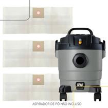 Kit 09 Saco Coletor Aspirador de Pó Wap GTW 10 Maré 1400w