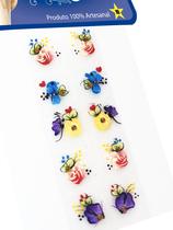 Kit 1.000 Adesivos para Unhas Strass Nail, 100% Artesanal