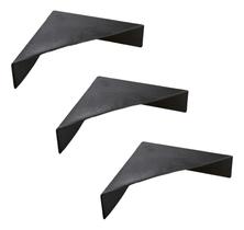 Kit 1.000 Cantoneiras Proteção 60x60mm Plástico Aberta Preto