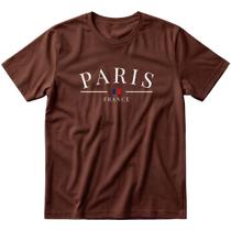 Kit 1, 2 Ou 3 Camisetas Paris 100% Algodão Premium Unissex Costura Reforçada Ombro A Ombro Blusa Kit 1, 2 Ou 3 Camisetas Paris 100% Algodão Premium Unissex Costura Reforçada Ombro A Ombro Blusa