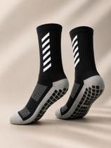 Kit 1, 2 Ou 3 Pares Meias Antiderrapante Esportiva Unissex
