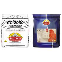 Kit 1 2030 Premium 1 Kg e 1 2030 Vermelha 1 KG - Farinhada Para Canário -Biotron