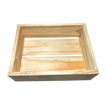 Kit 1-4 Cesta Multiuso Em Madeira 24x16cm Organizador Rústico Cesta - Decoração Objetos SOUTIMES Kit 1-4 Cesta Multiuso Em Madeira 24x16cm Organizador Rústico Cesta - Decoração Objetos SOUTIMES