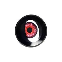 Kit 1 4 Display Led 12V WIFI Olhos de Deus Eyes Devil Lens Luz Farol Carro Moto Decorativo