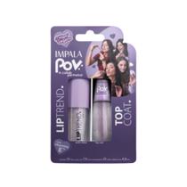 Kit 1.4 Impala POV - 1 Top Coat com 1 Gloss Labial - Luara