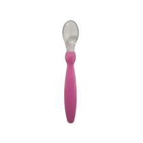 Kit 1-5 Colher Ponta Silicone Murano Blister Rosa e Azul REF 139 SOUTIMES