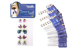 Kit 1.500 Adesivos para Unhas Strass Nail, 100% Artesanal